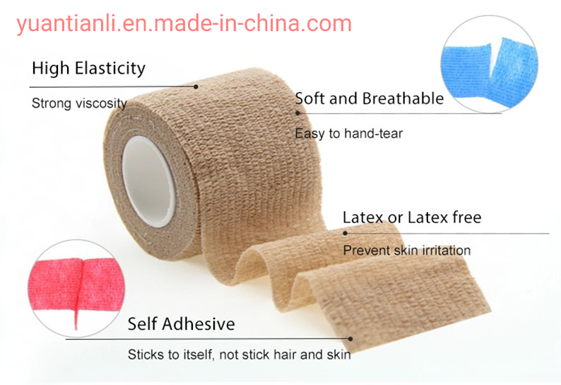 2 Inch Vetrap Veterinary Cohesive Wraps Bandage Wrist Healing Ankle Sprain Pet Supplies Bandage