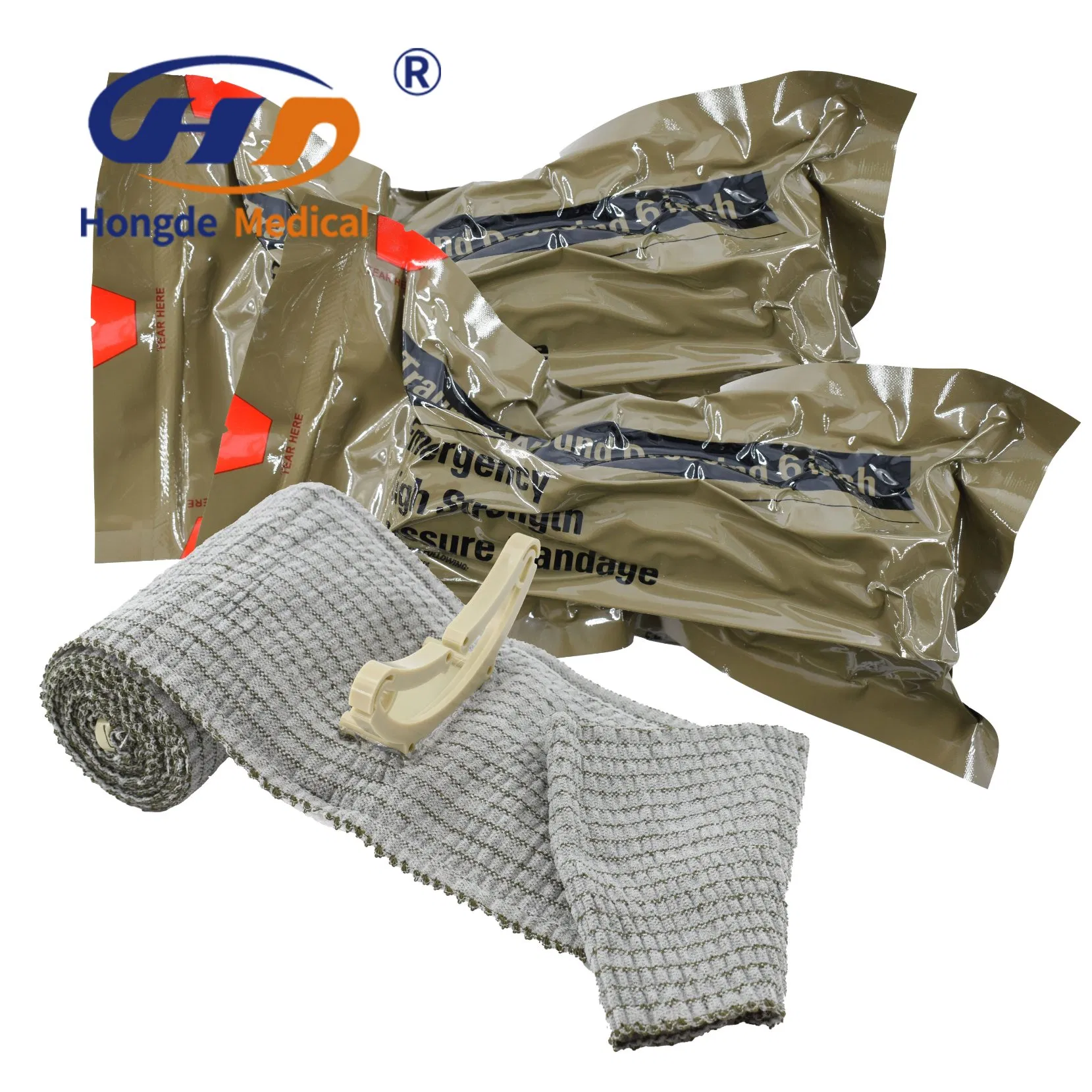 First Aid Hemostasis Emergency Trauma Tactical Style Bandage Triangular Cravat Bandages Style Sterile Bandage
