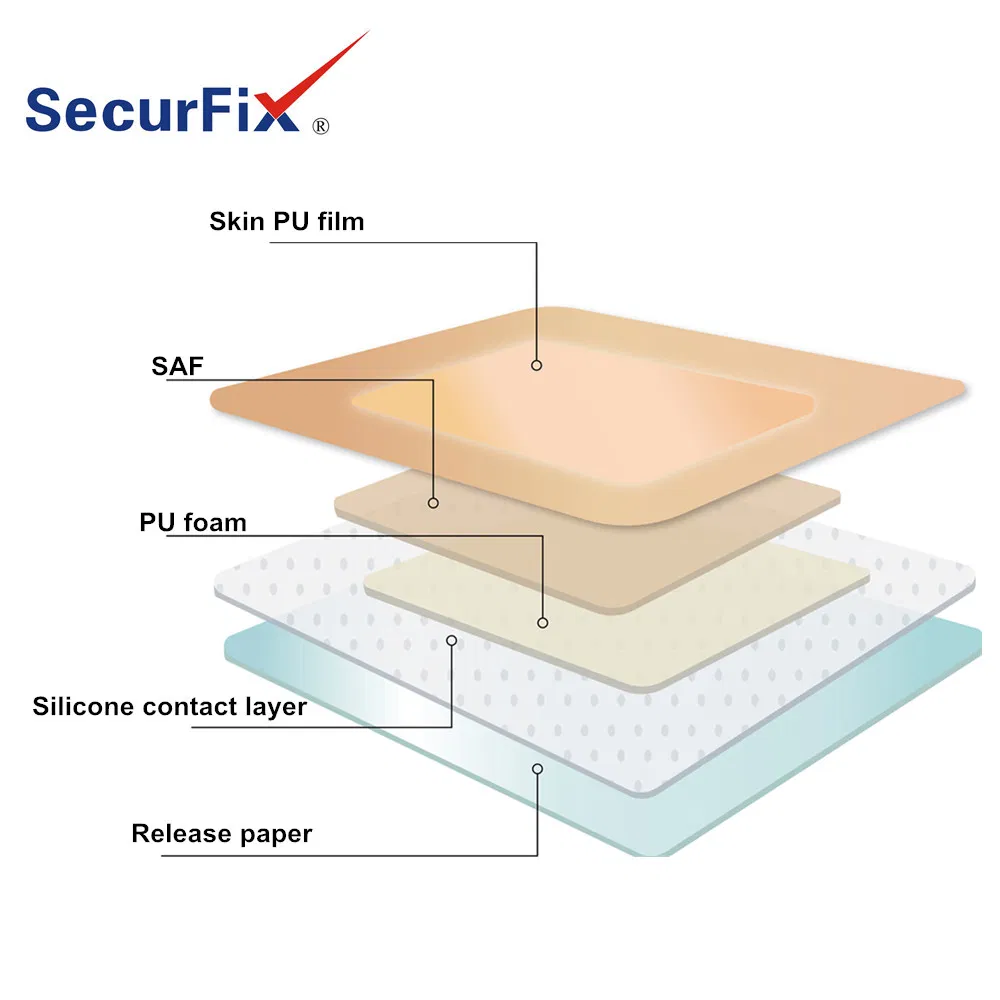 Sacrum Silicone Foam Dressing 5