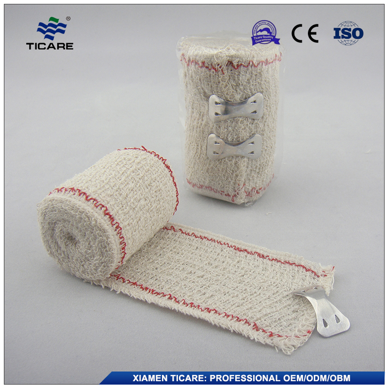Red Side Crepe Bandage Adhesive or Non-Adhesive