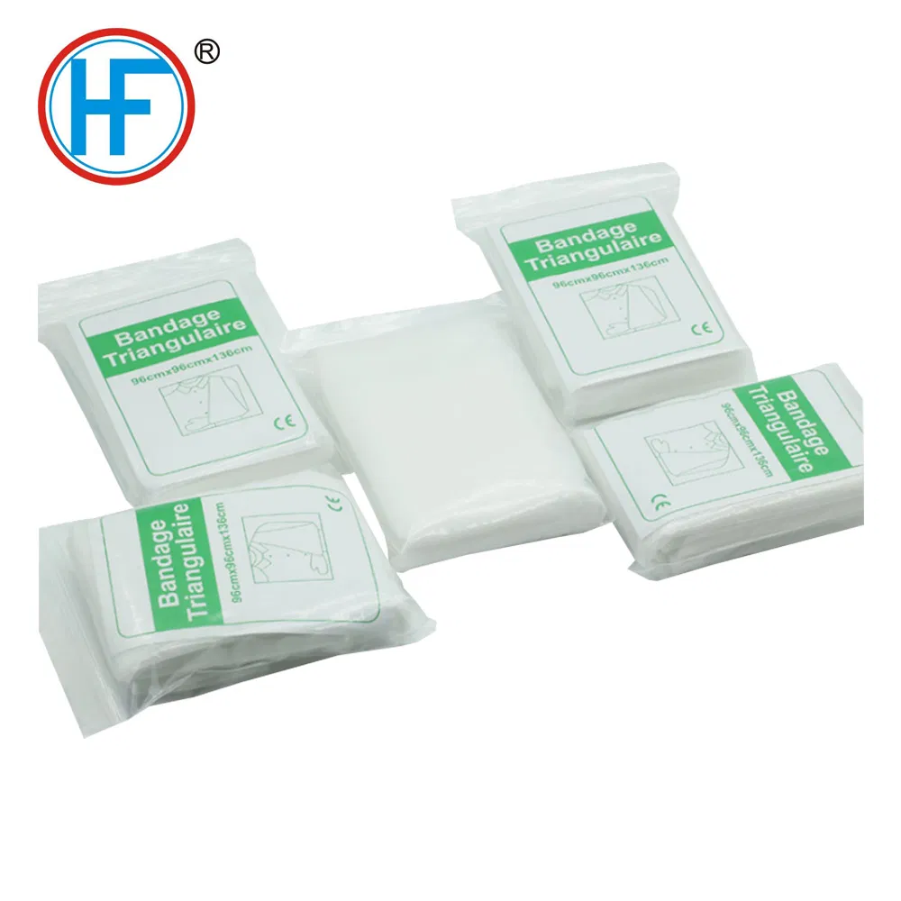 Free Sample Cheapest Price Cotton or Non Woven Triangular Bandage