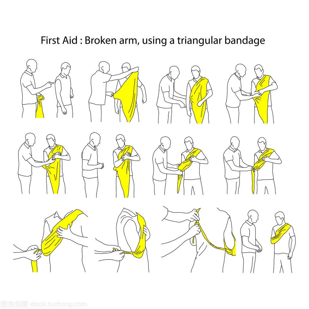 First Aid Triangular Bandage