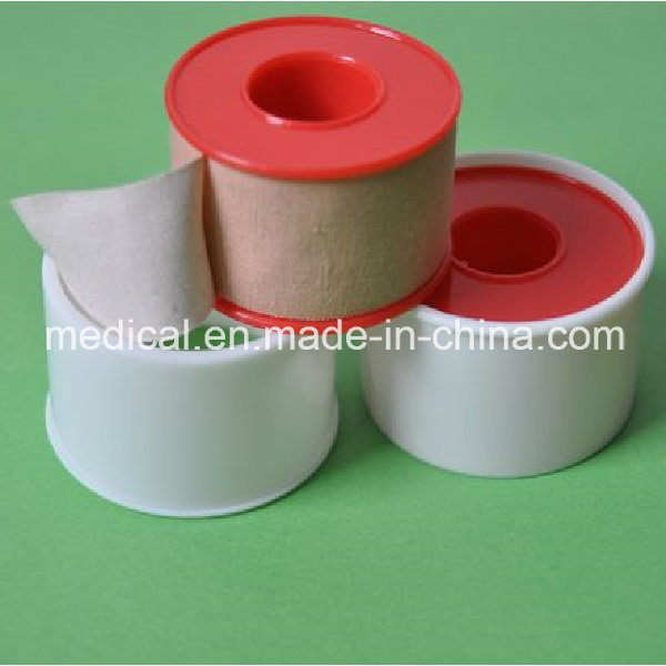 Medical Adhesive Zinc Oxide Plaster with Plastic Ting