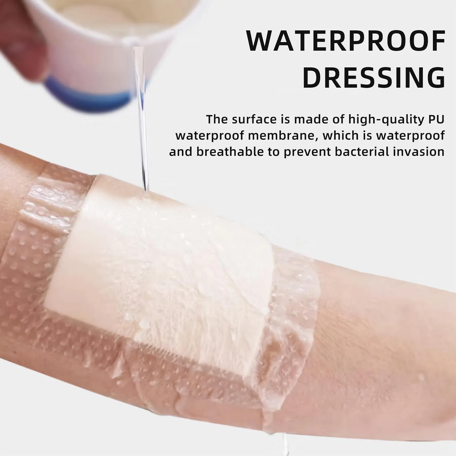 Premium Silicone Foam Wound Care Dressing for Medical Use