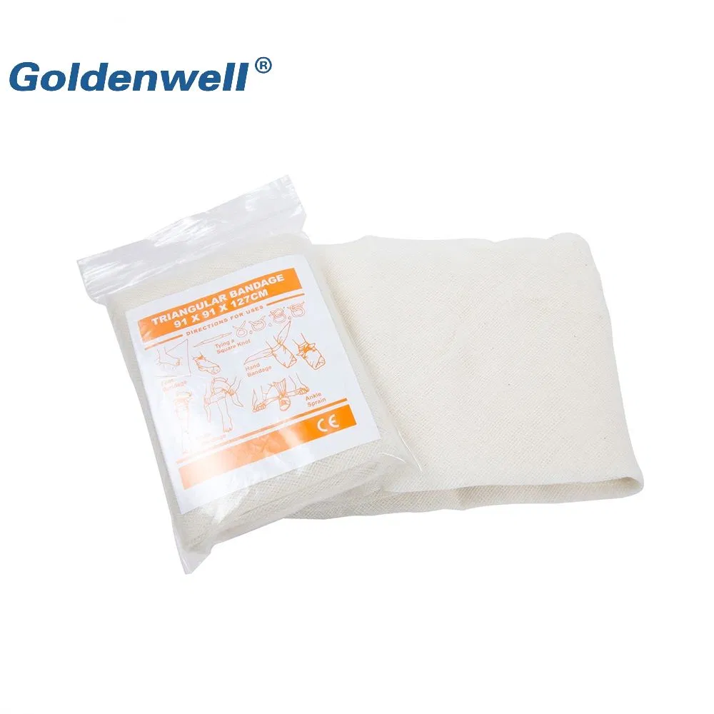 Tying a Triangular Gauze Bandages