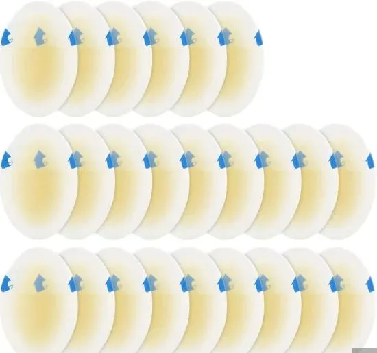 Fast Healing Hydrocolloid Gel Bandages for Heels