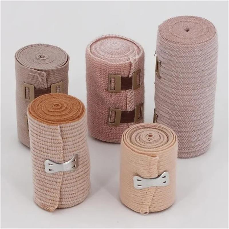 Factory Price High Compression Elastic Body Wrap Bandage Skin Color on Roll