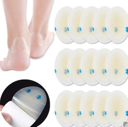 Fast Healing Hydrocolloid Gel Bandages for Heels