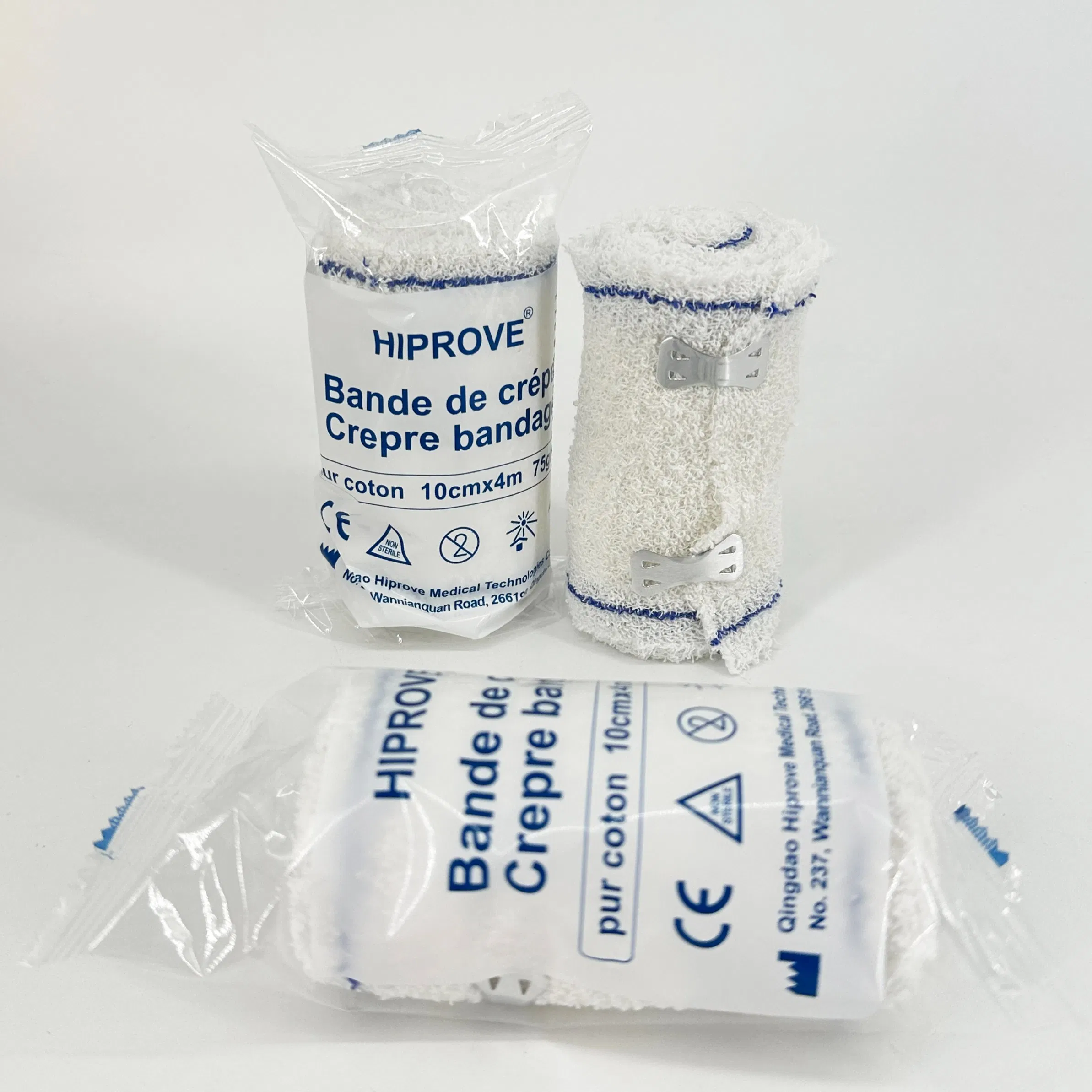 Pure Cotton Crepe Bandage Breathable 100% Cotton Bandage