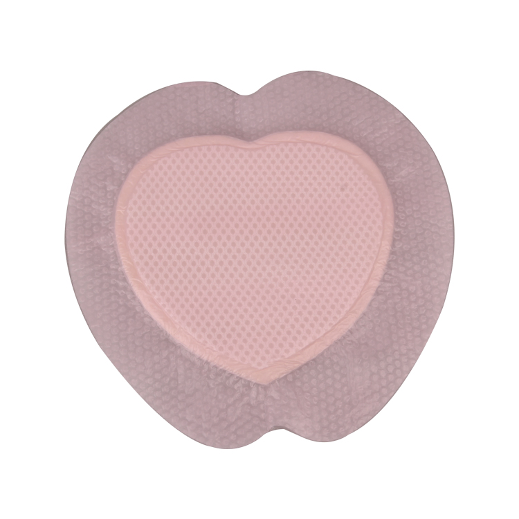 Free Sample Hydrophilic Acute Burn Bedsore Ostomy Wound Care Silicone Foam Heavily Exuding Dressing