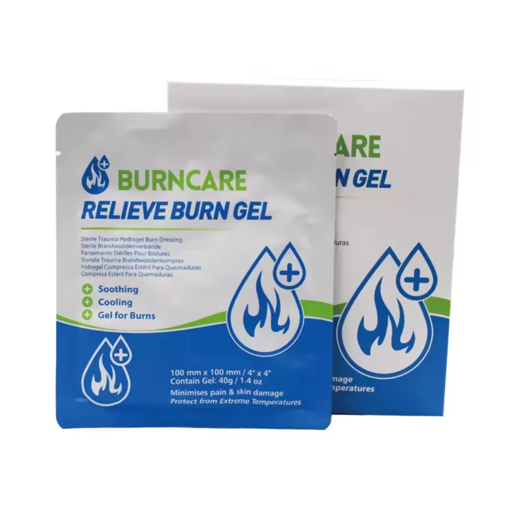 High-Quality Hydrogel Burn Dressings for Industrial Use and Emergency Burn First Aid Kits