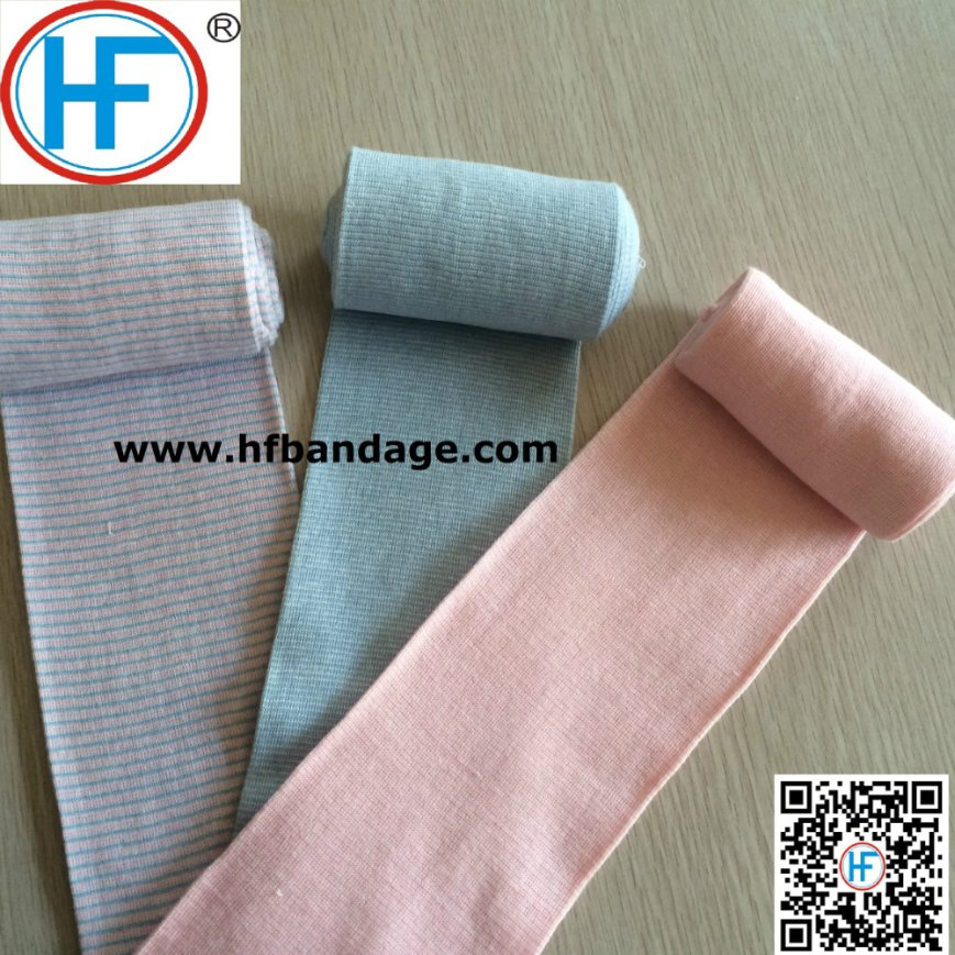 Hot Selling Disposable Durable 100%Cotton Rubber Tubular Bandage