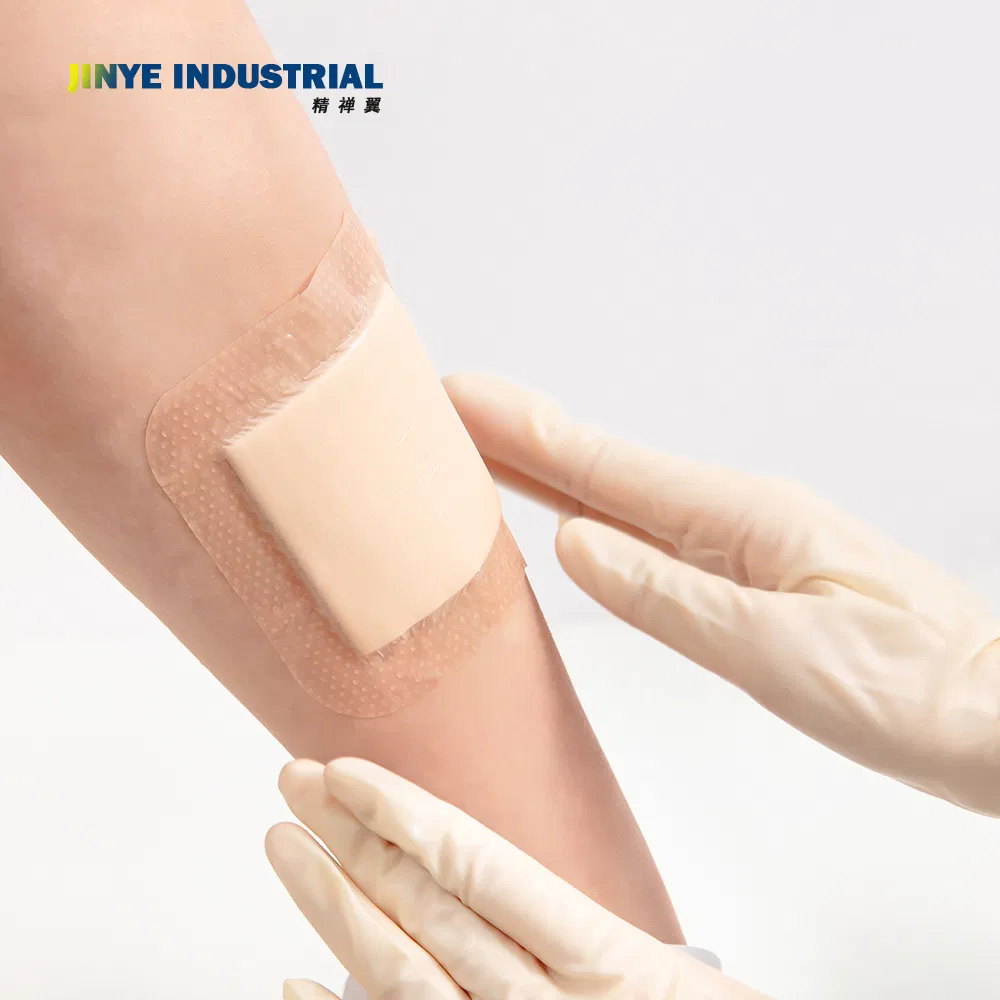 Top Quality Advanced Wound Care Dressing Silicone Adhesive Hydrophilic Foam Dressing