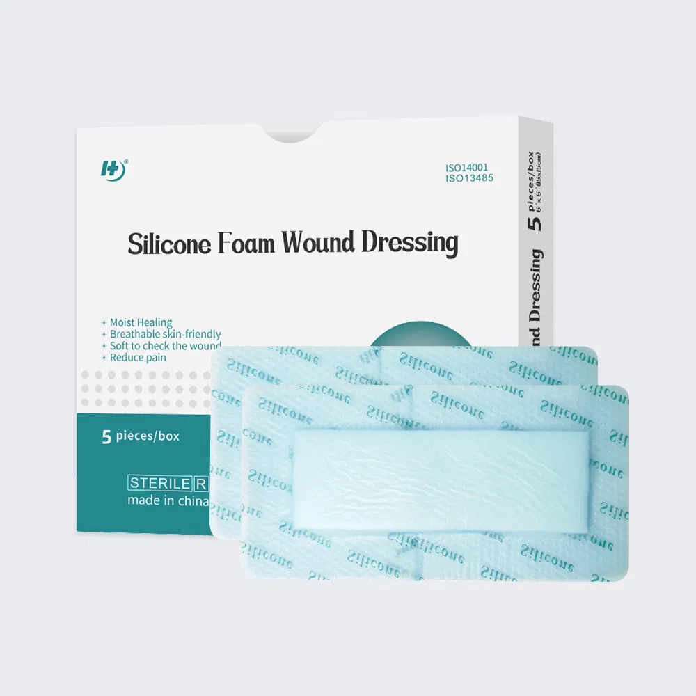 Silicone Foam Wound Dressing Detail 1