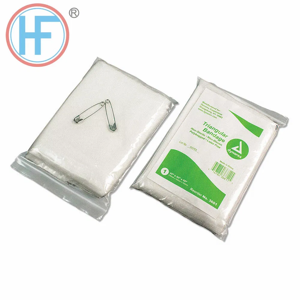 Free Sample Cheapest Price Cotton or Non Woven Triangular Bandage