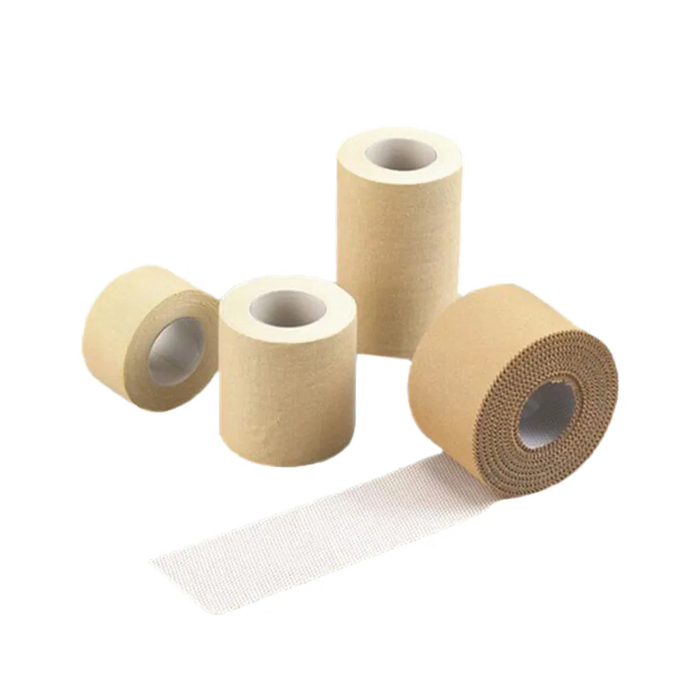 Custom Medical Zinc Oxide Adhesive Plaster with Plastic Core or Tin Plate