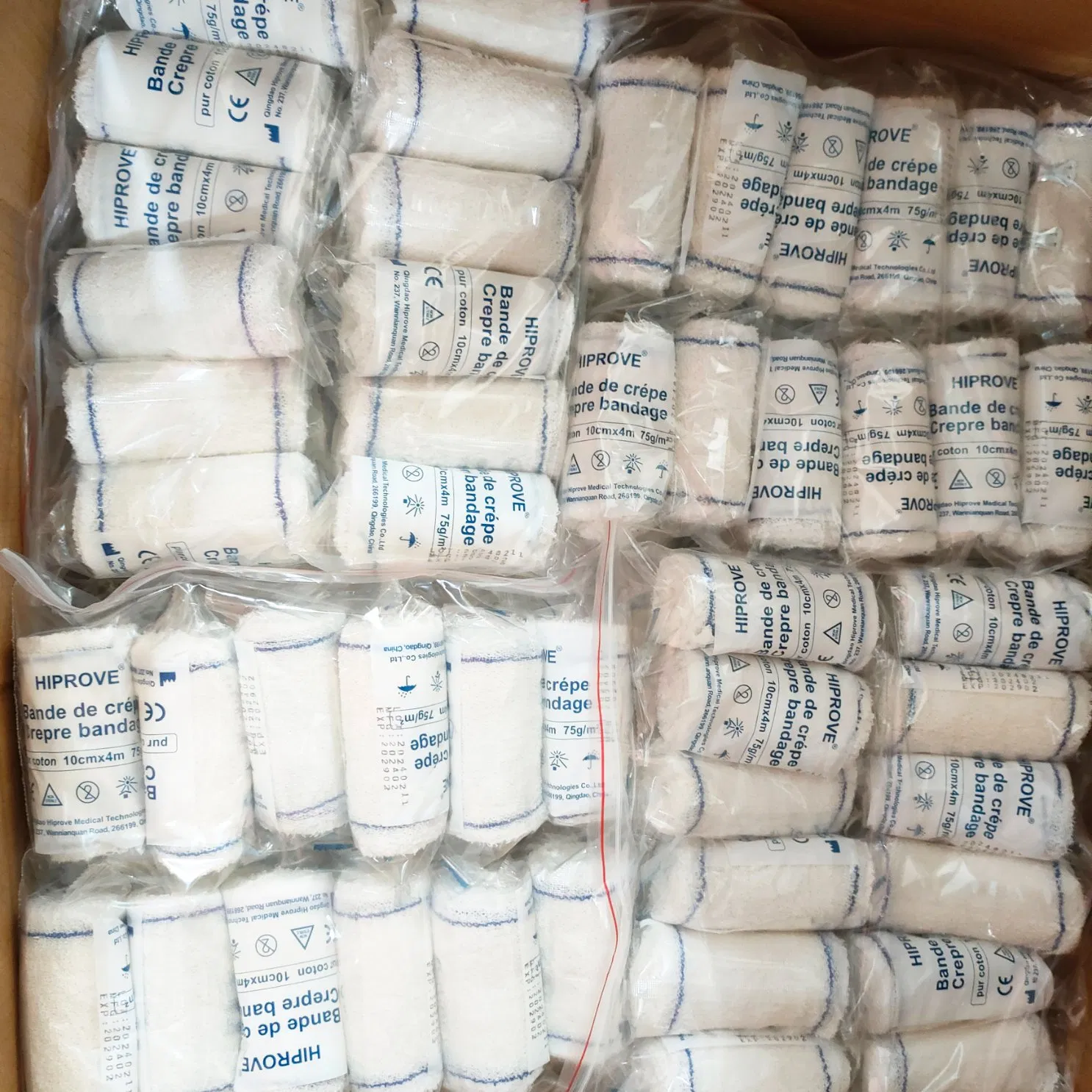 Pure Cotton Crepe Bandage Breathable 100% Cotton Bandage