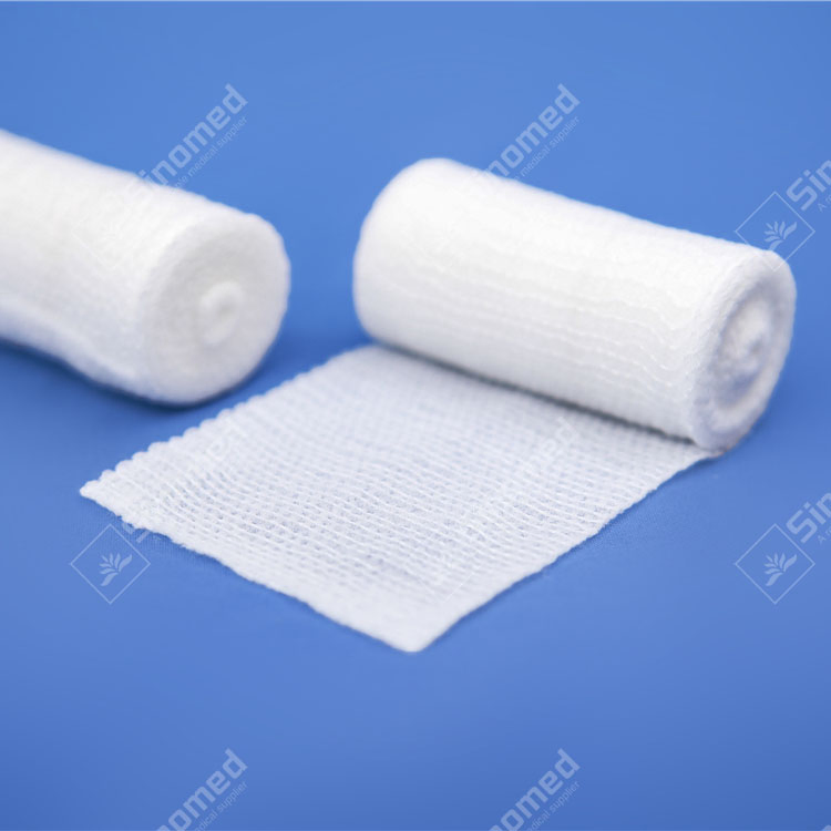 Hospital Gauze Roll Medical Surgical Consumables Conforming Bandage PBT Bandage