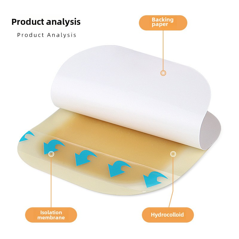 Medical Disposables First Aid Kit Hydrocolloid Wound Dressing