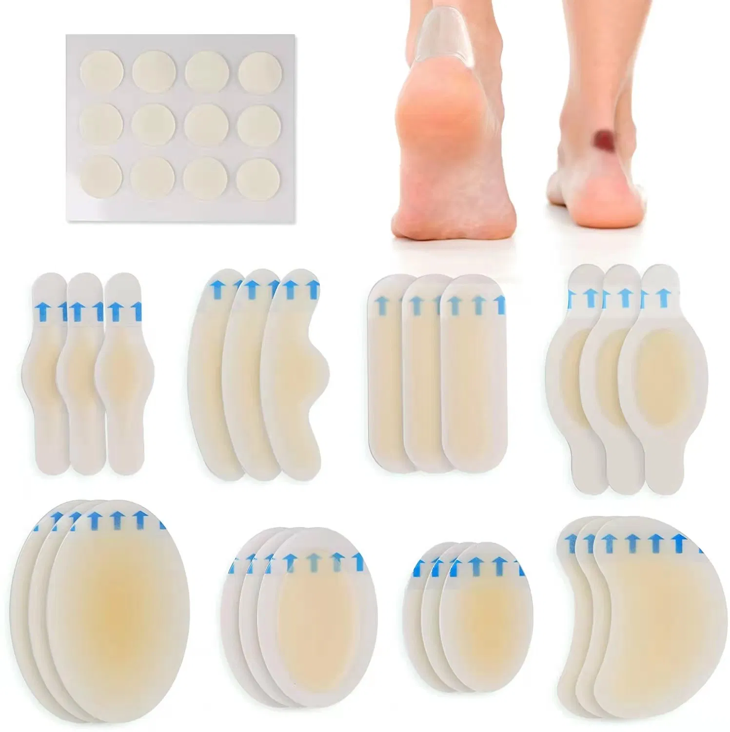 Yd430-4 Disposable First Aid Adhesive Advanced Hydrocolloid Wound Dressing Customized Logo Band-Aid ISO OEM ODM 2 Years Eo Gas
