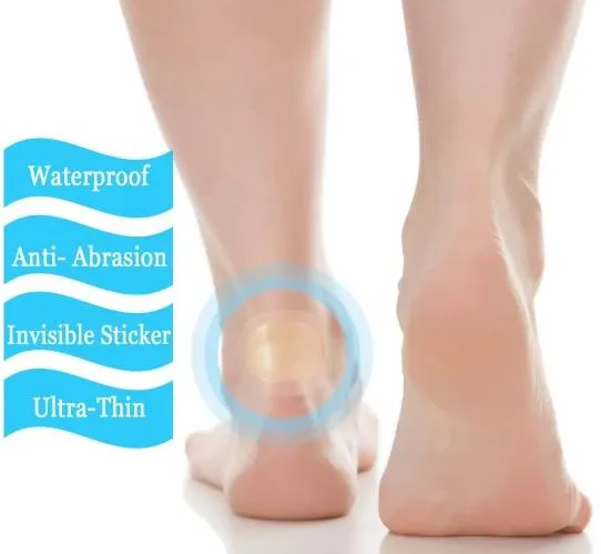 Fast Healing Hydrocolloid Gel Bandages for Heels