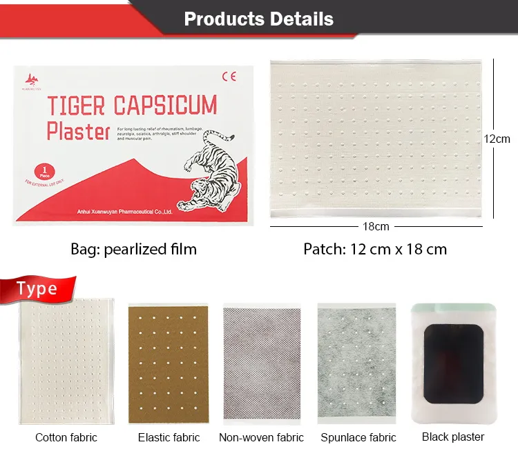 Tiger Plaster Detail 1