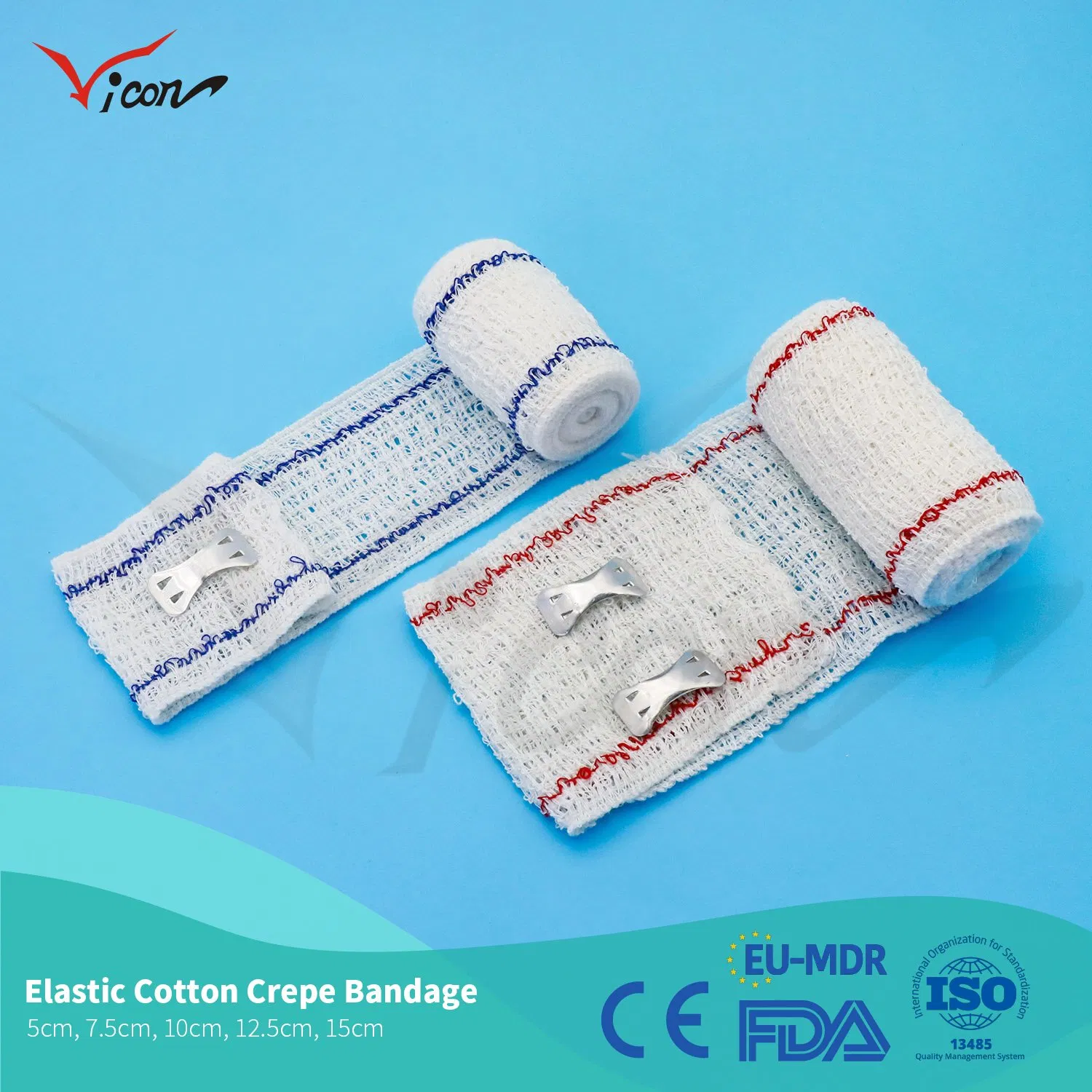 Low Price CE Approved OEM ODM China Medical Supply Cotton Crepe Bandage