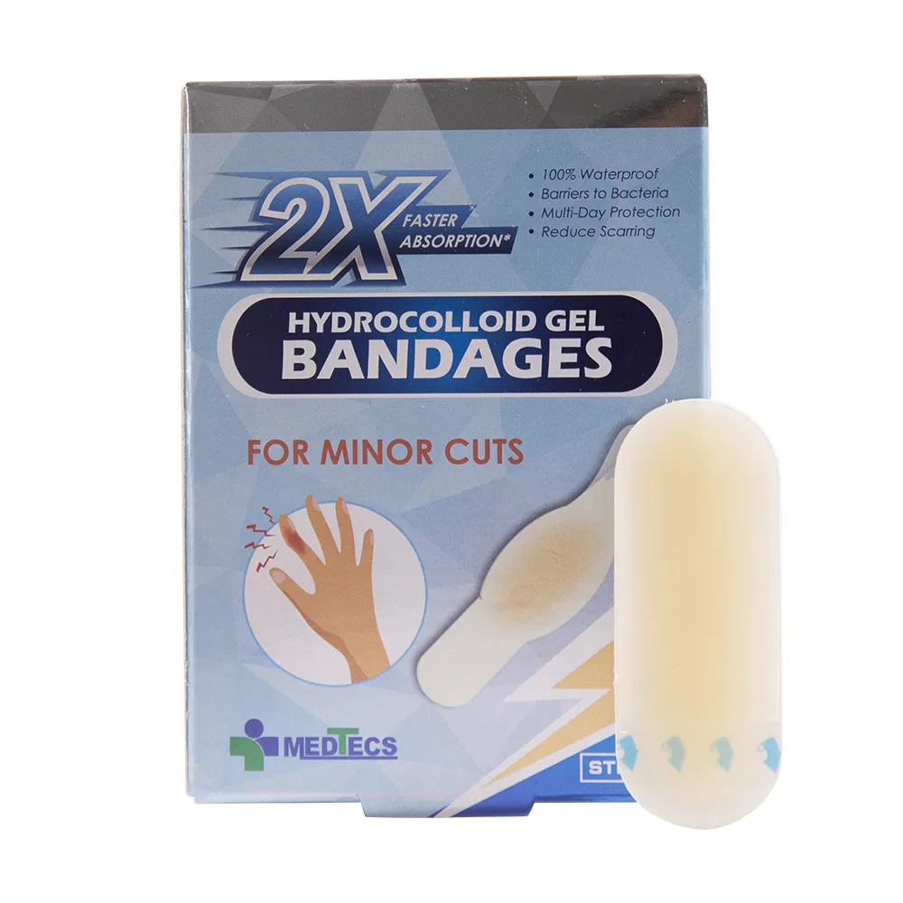 Chinese Manufacture Medical Advance Hydrocolloid Blister Foot Patch Blister Bandage for Heel, Toe Healing 5PCS/Pack