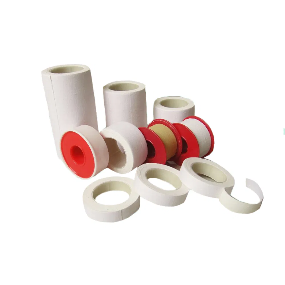 Custom Medical Zinc Oxide Adhesive Plaster with Plastic Core or Tin Plate