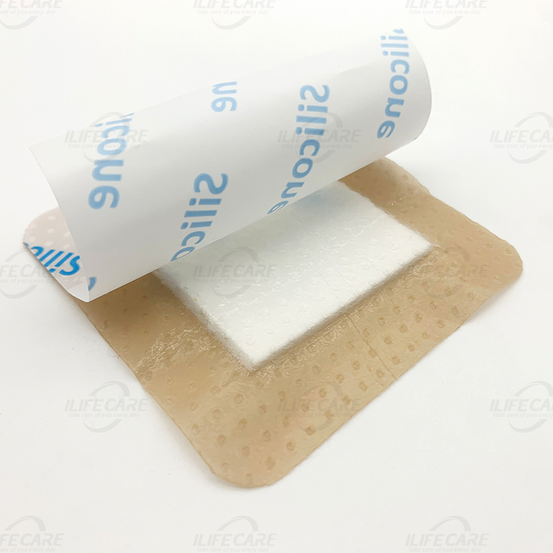 Silicone Foam Dressing Wound Dressing First Aid Bandage for Wound Care