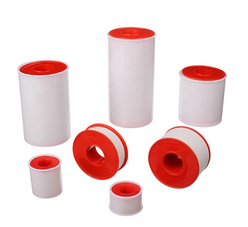 Medical Adhesive Zinc Oxide Plaster with Plastic Ting