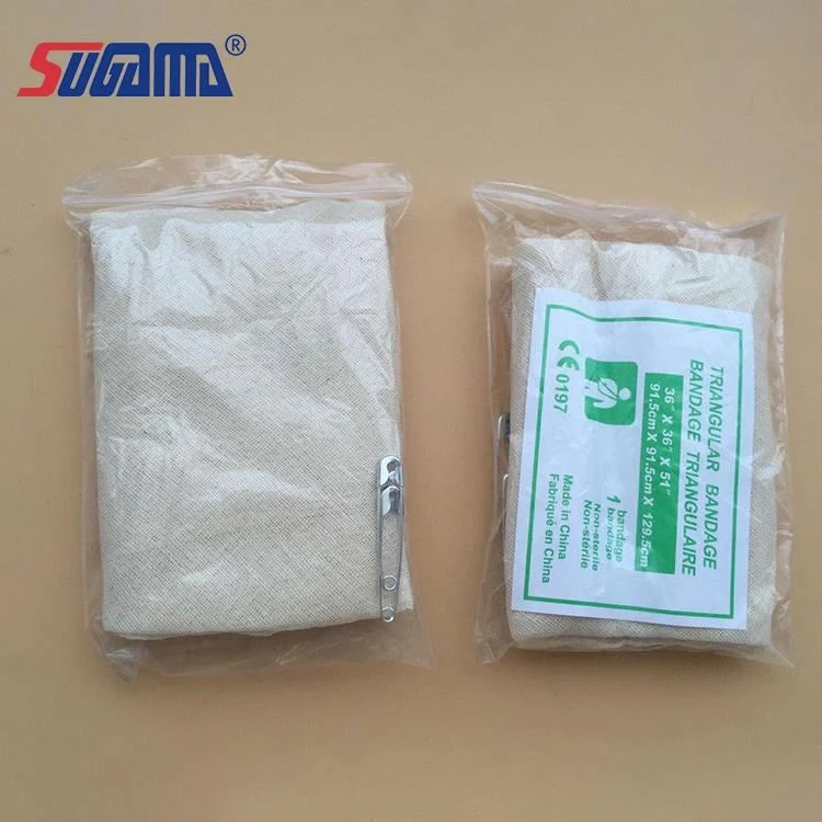 First Aid Surgical Disposable Gauze Triangular Bandage