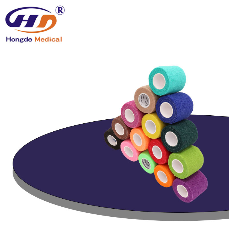 HD366 Elastic Non-Woven Horse Cohesive Bandage Vet Wrap Equine Veterinary Coflex-Vet Cohesive Bandage