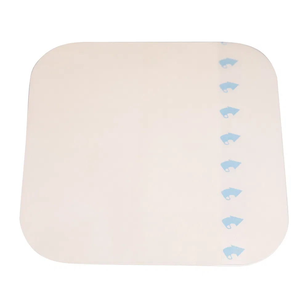 Hydrocolloid for Ulcers Ultra Thin 6" X 6" Large Patch Bandages with Self-Adhesive