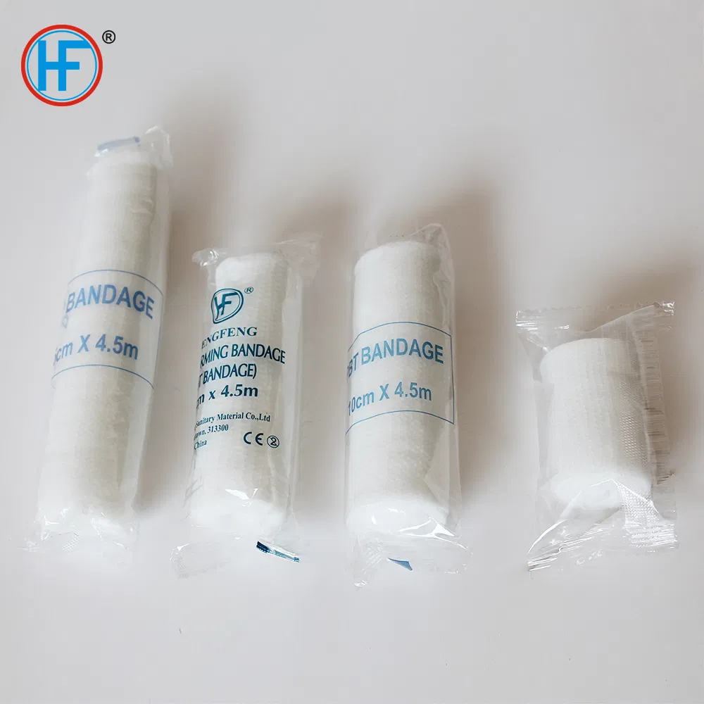 White Color Mdr CE Approved Medical Supply Surgical PBT (Conforming) Bandage
