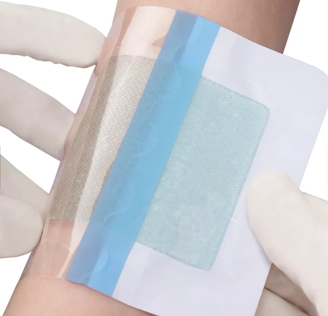 Medical Silicone AG Foam Dressing for Wound Care