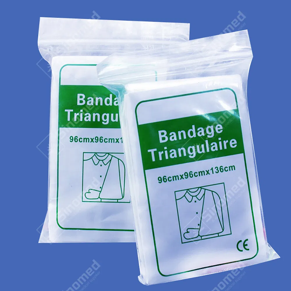 First Aid Gauze Cotton Calico Medical Consumables Arm Sling Triangular Bandage