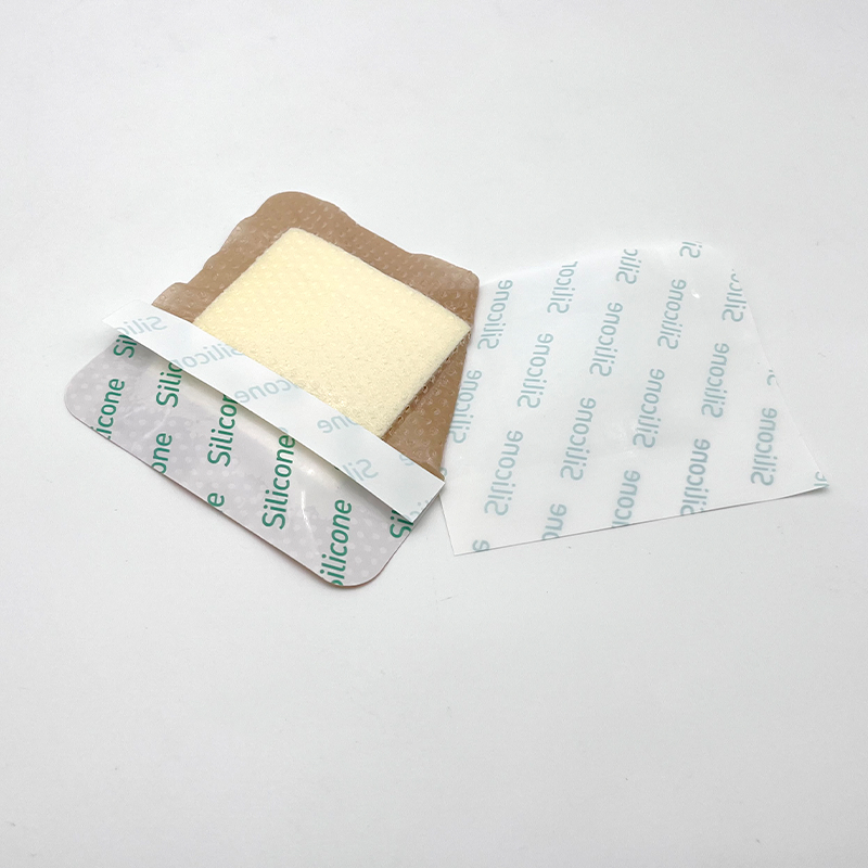 Silicone Foam Dressing Pain Relief Sterile