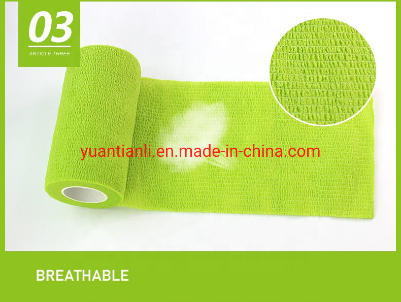 Wrap Adhesive Self Fastening The Medical Manufacturers Self-Adhesive Tubular Price Roll Tape Knee Fabric Elastic Bandage