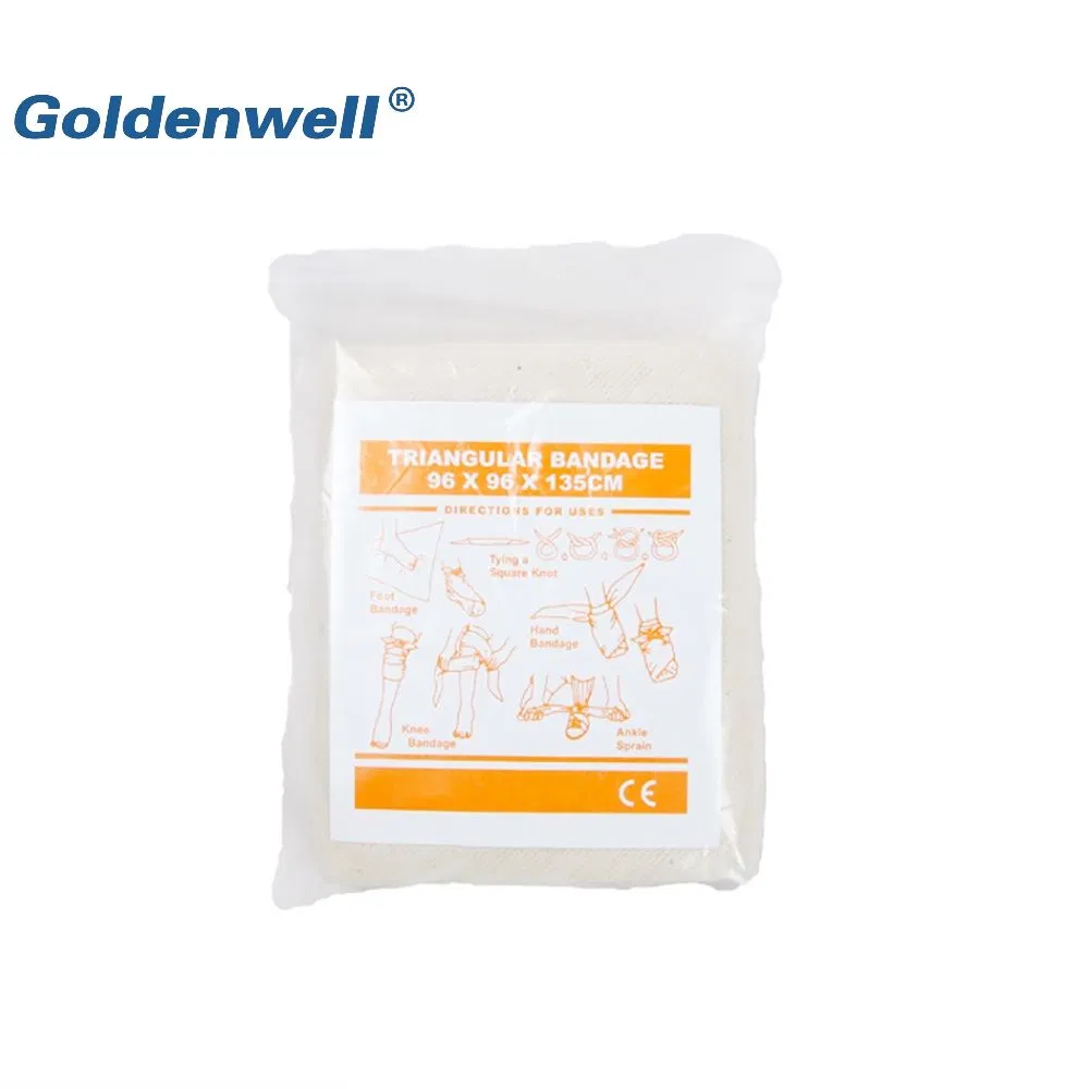 Tying a Triangular Gauze Bandages