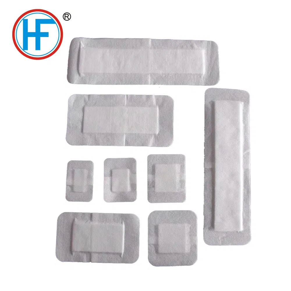 Mdr CE Approved Factory Wholesale Disposable White Adhesive First Aid Dressing
