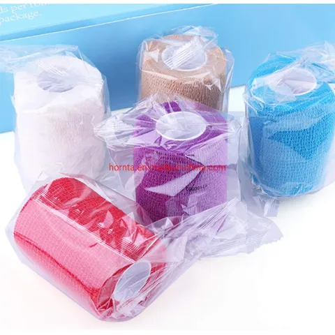 Veterinary Cow Calf Horse Medical Self-Adhesive Cohesive Bandage