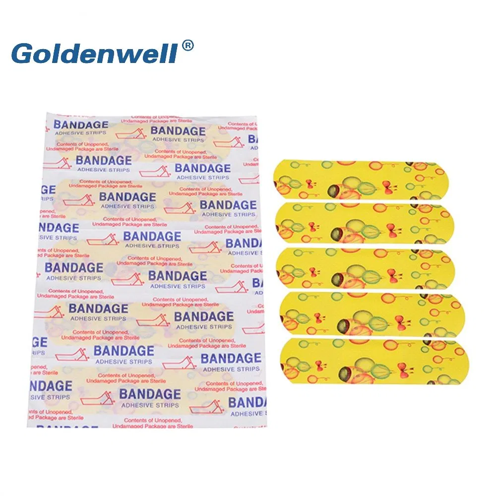 Medicated Eco Custom Printed Band Aids Adhesive Wound Plaster
