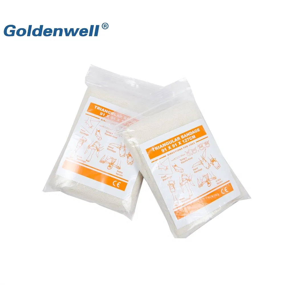 Tying a Triangular Gauze Bandages