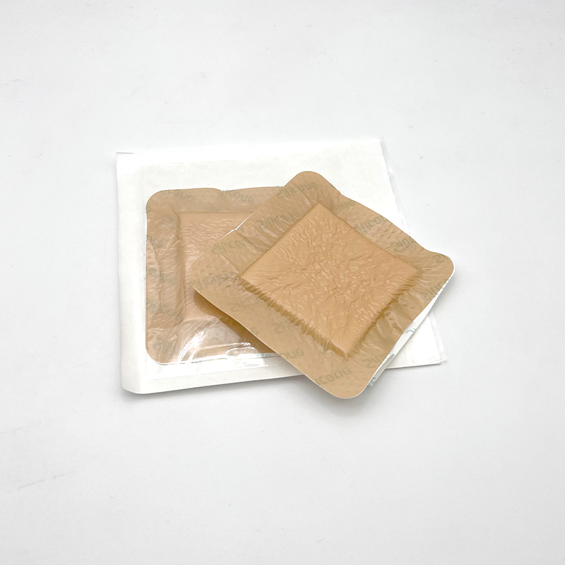 Silicone Foam Dressing Pain Relief Sterile