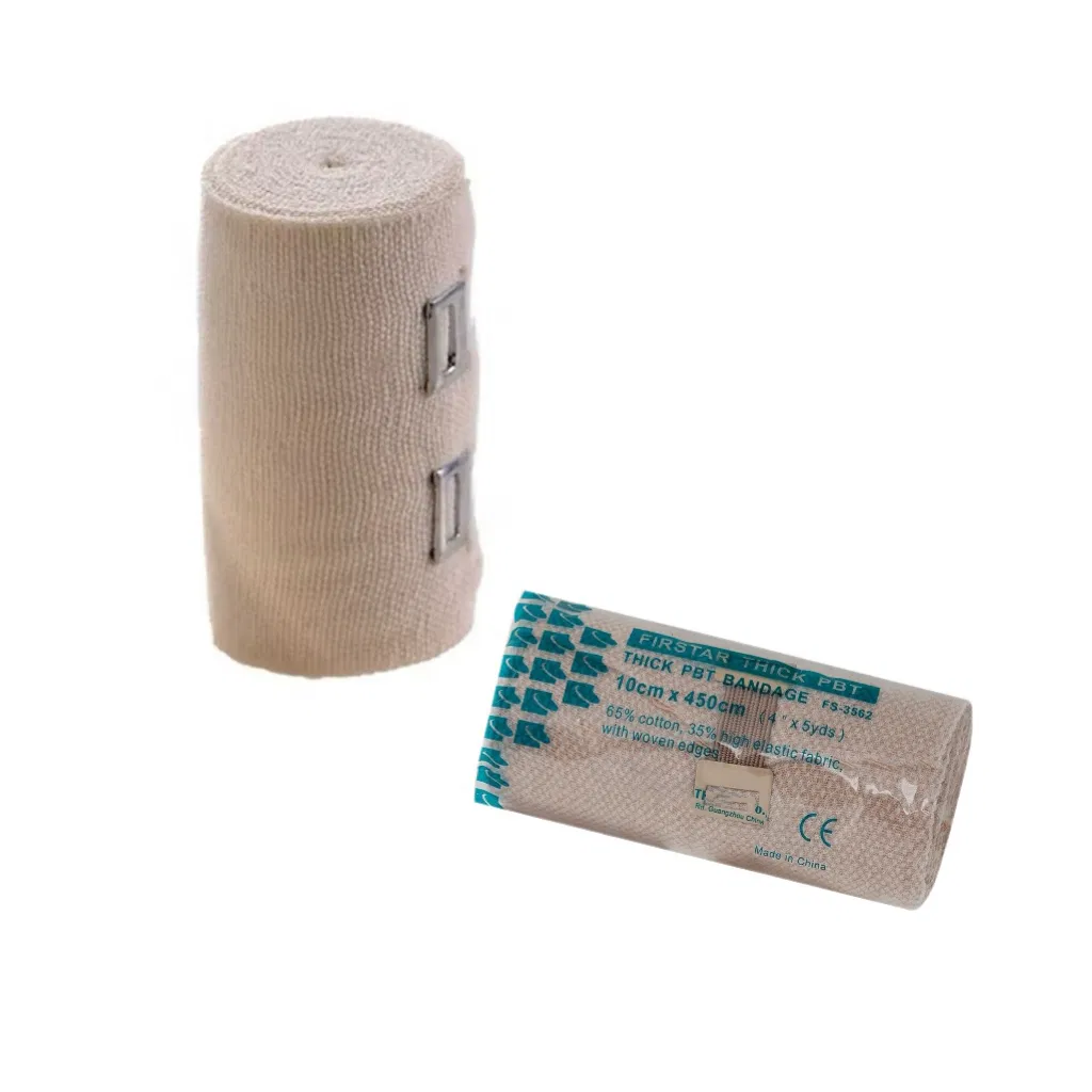 CE Approved Medical Use Thick Disposable PBT Bandage Cotton Bandage