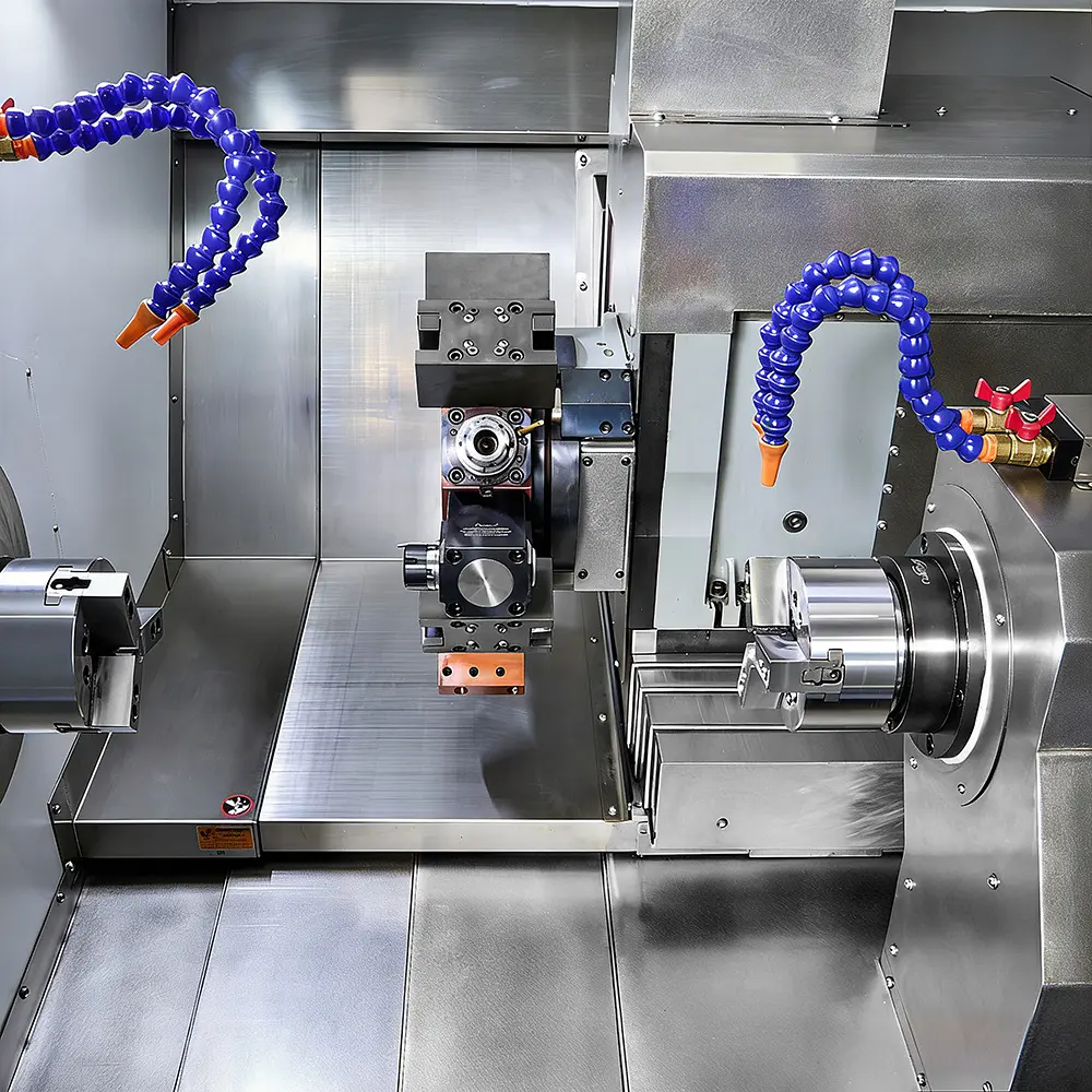 Custom Slant-Bed Twin-Spindle Turn-Mill Center | High-Performance CNC Machine from China Suppliers & Factory Pricelist, Quotes