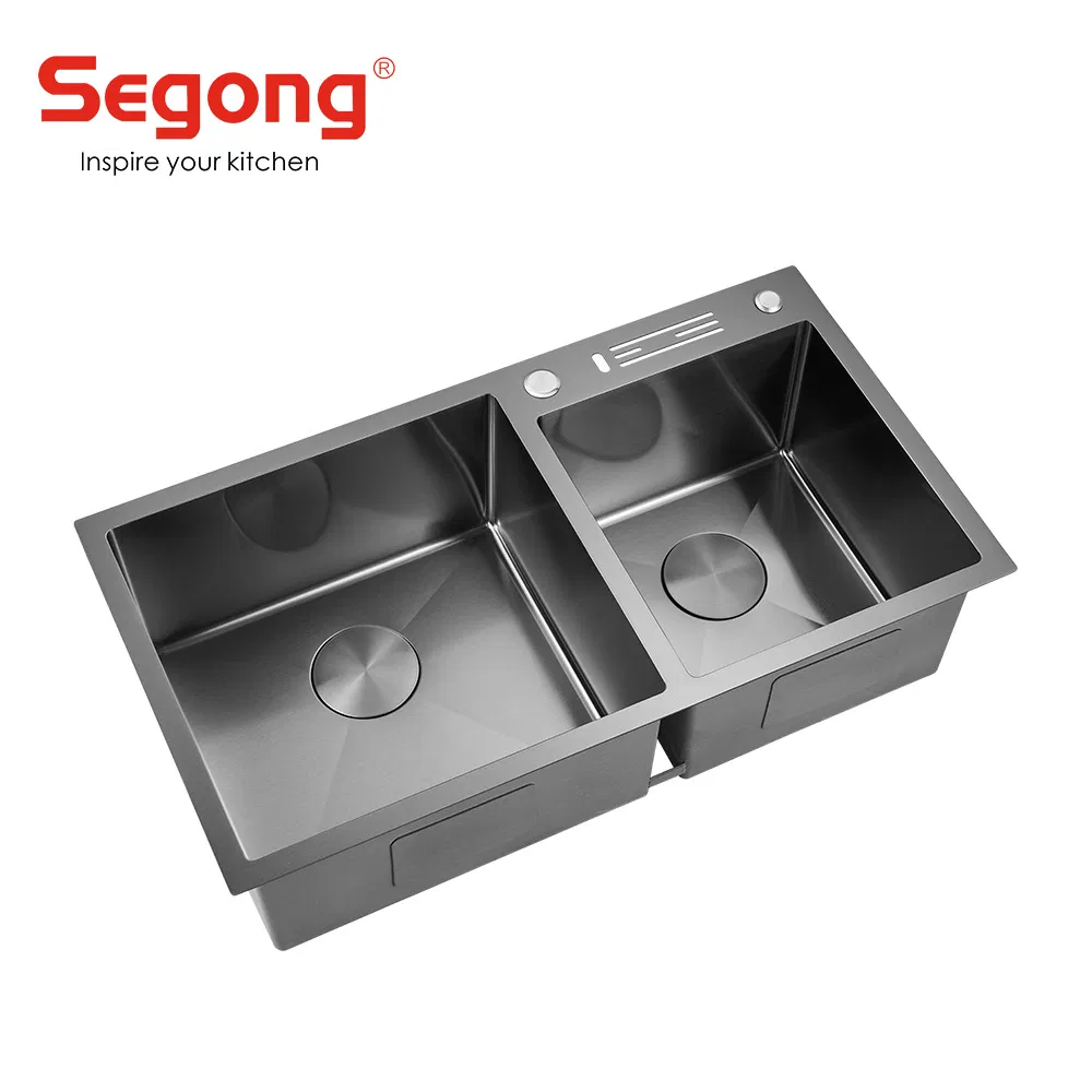 Farmhouse Sink Stainless Steel Apron Front Farmhouse Sink Nano Handmade Kitchen Sink