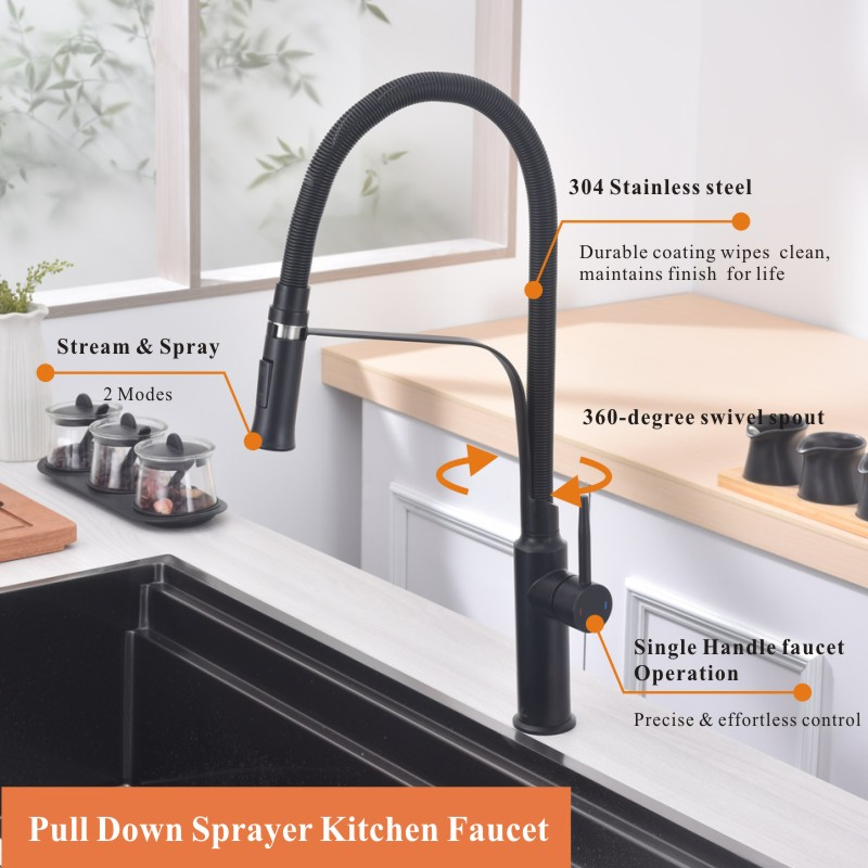 Stretchable Bathroom Smart Faucet Nano Kitchen Taps Sink Mixer Cold Hot Water Mixers Faucet