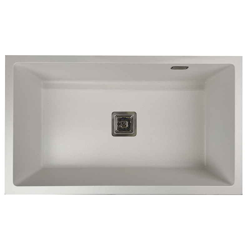 Fireclay Black Matte Sink Farmhouse Sink Kitchen Quartz Stone Apron Front Kitchen Sink